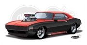 Cherry Bomb Reveals The Disturbing the Peace Project 1968 Camaro
